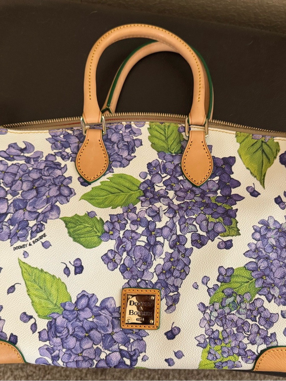 Dooney & Bourke Hydrangea Satchel